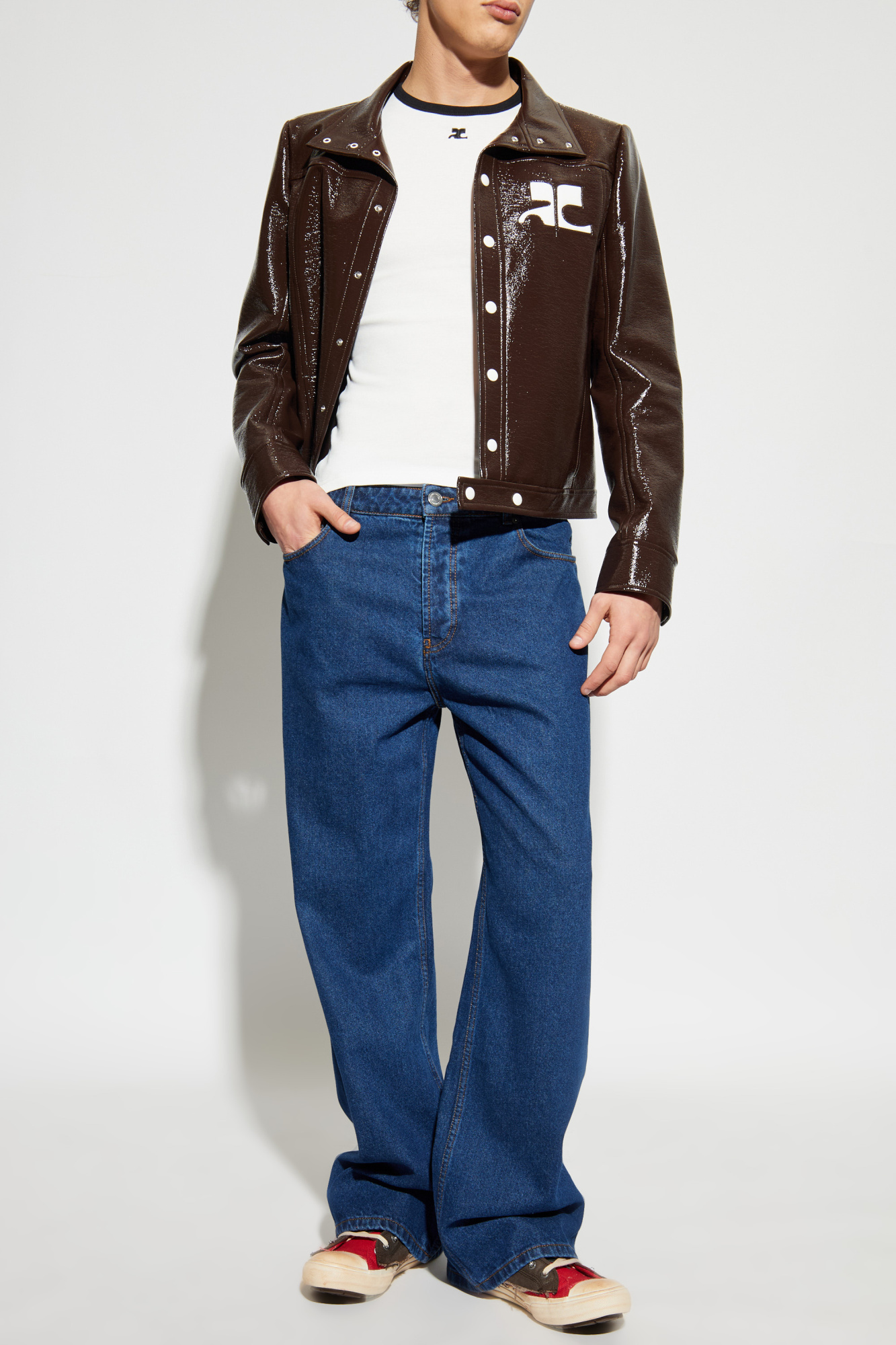 Andre Courreges Jacket Veste Courreges Vinyle Vintage Collection